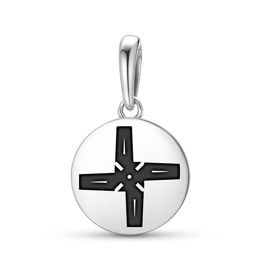 Brigid's Cross Celtic Symbols Pendant Dangle Charm