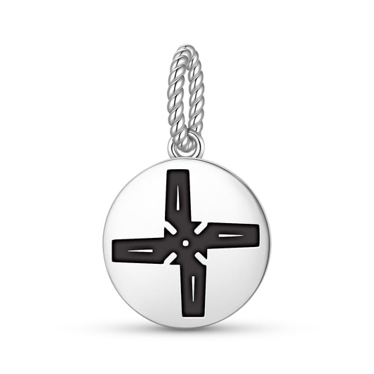 Brigid's Cross Celtic Symbols Pendant Dangle Charm