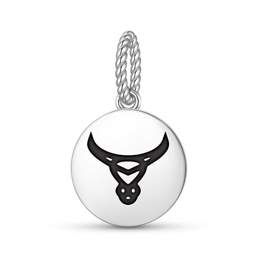 The Bull Celtic Symbols Pendant Dangle Charm