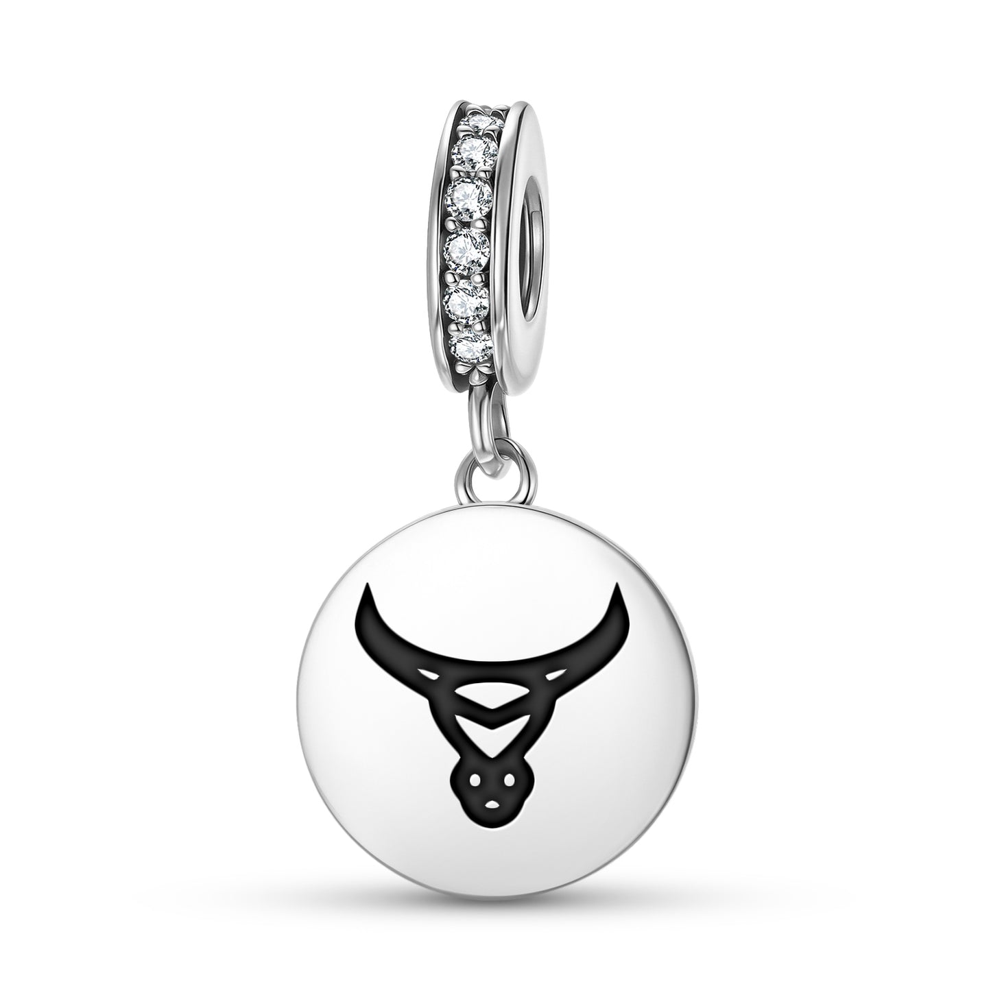 The Bull Celtic Symbols Pendant Dangle Charm