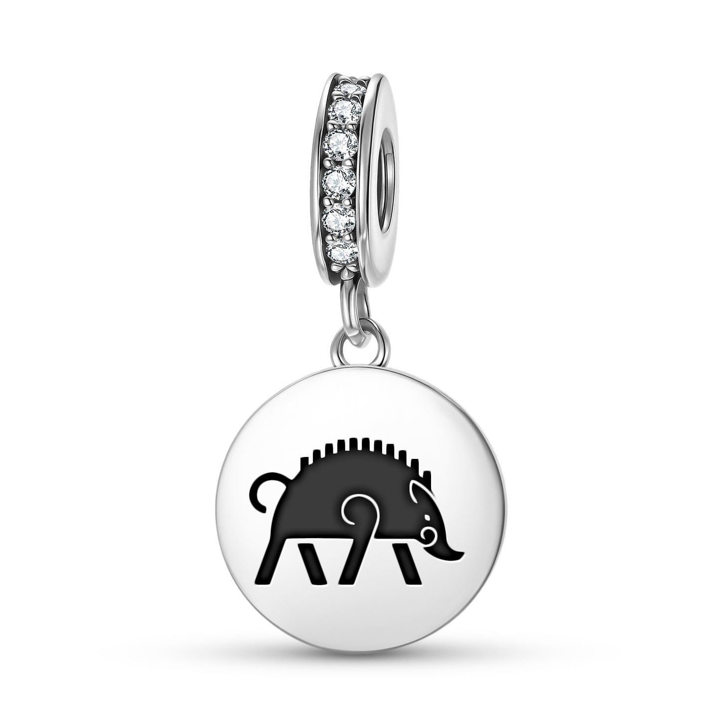 The Boar Celtic Symbols Pendant Dangle Charm