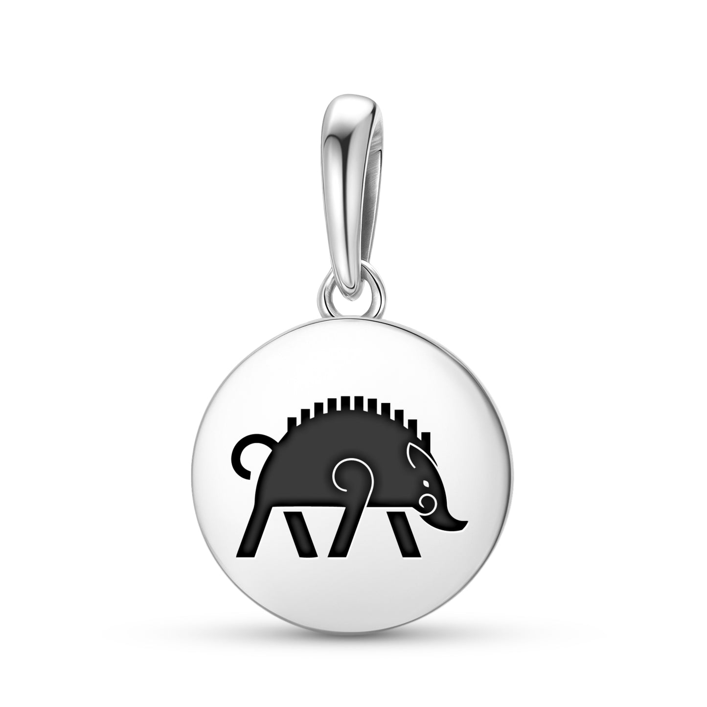 The Boar Celtic Symbols Pendant Dangle Charm