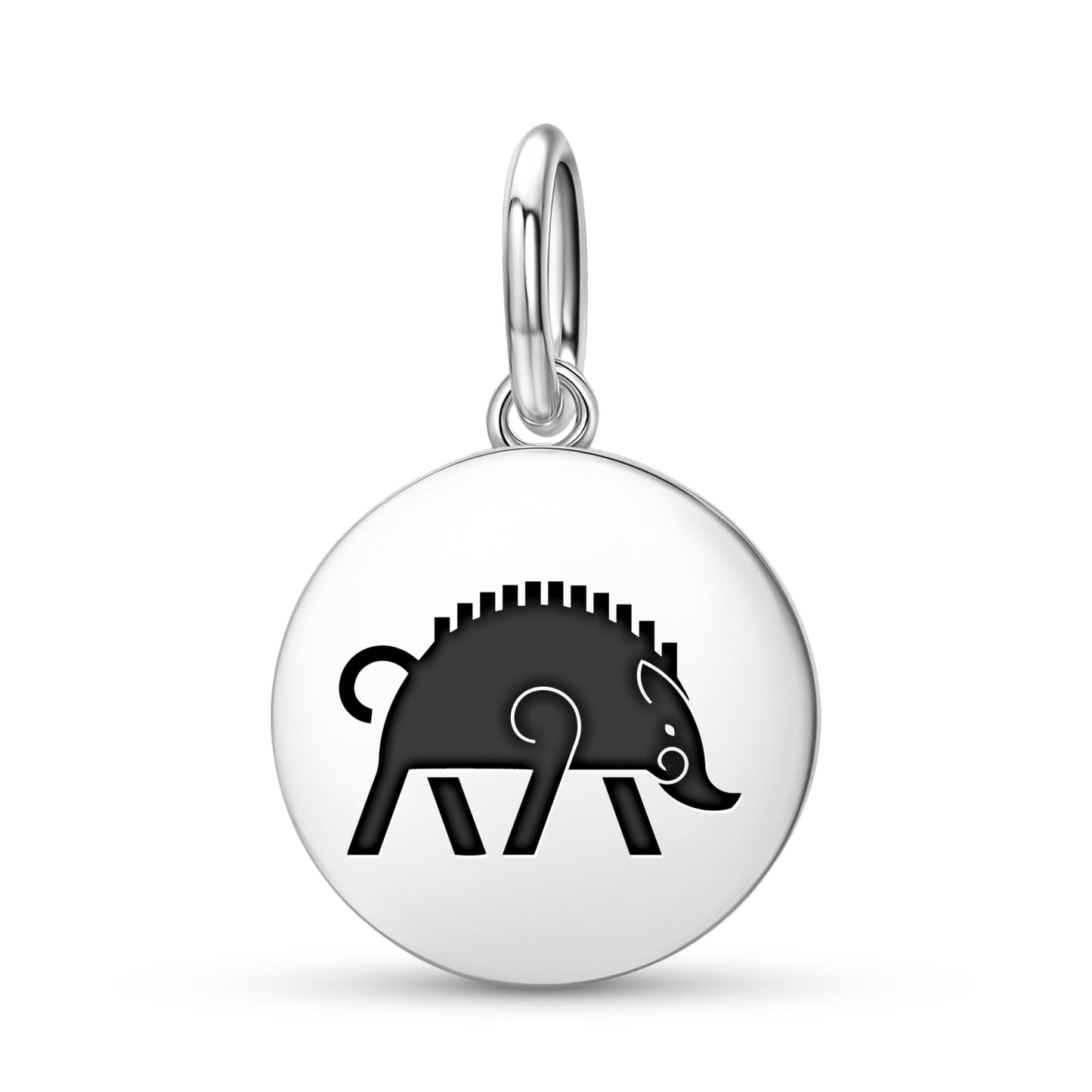 The Boar Celtic Symbols Pendant Dangle Charm