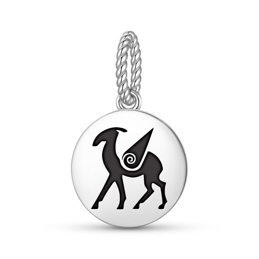 The Stag Celtic Symbols Pendant Dangle Charm