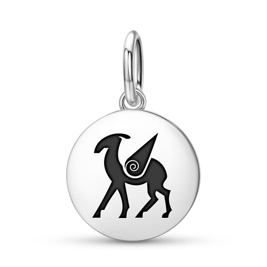 The Stag Celtic Symbols Pendant Dangle Charm
