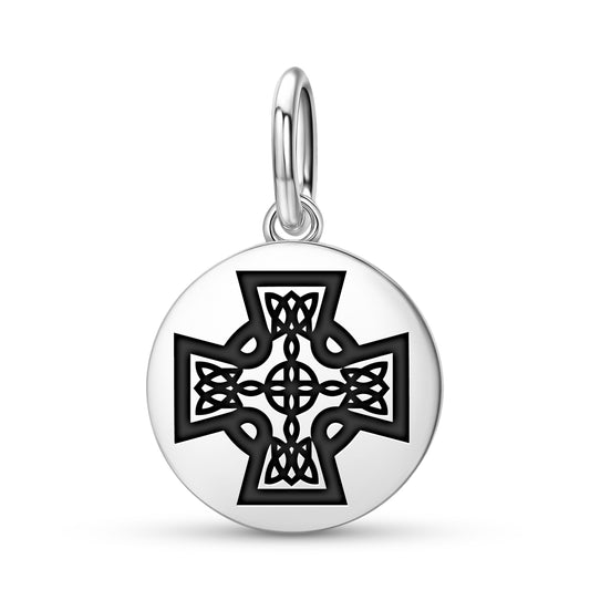 The Celtic Cross Celtic Symbols Pendant Dangle Charm