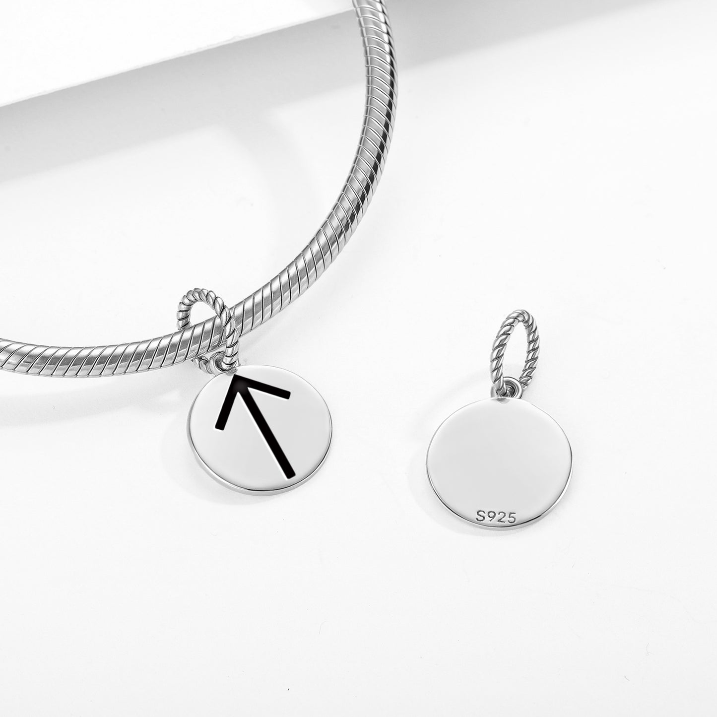 Tiwaz Norse Runes Symbols Pendant Dangle Charm