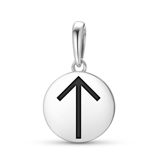 Tiwaz Norse Runes Symbols Pendant Dangle Charm