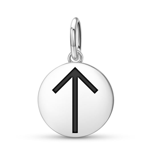 Tiwaz Norse Runes Symbols Pendant Dangle Charm