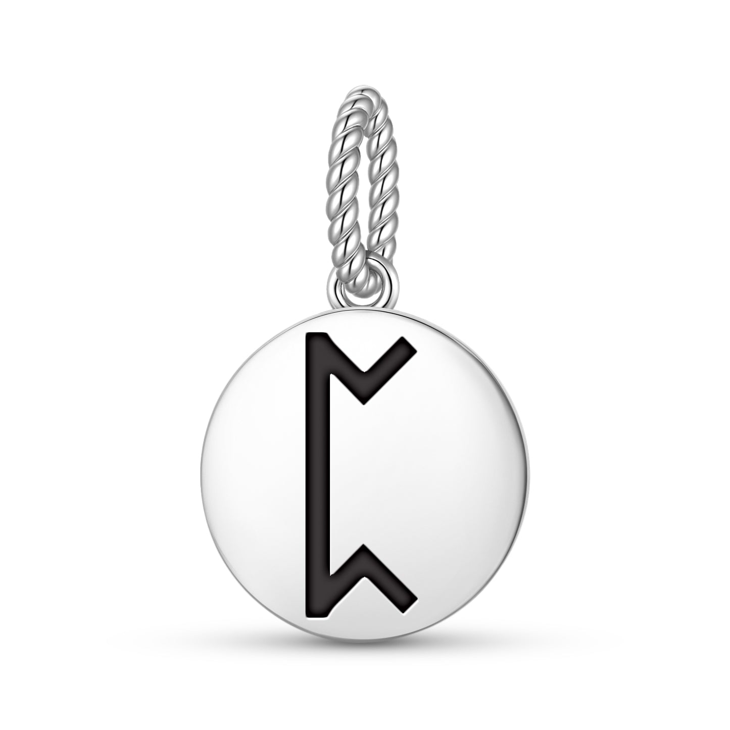 Pertho Norse Runes Symbols Pendant Dangle Charm