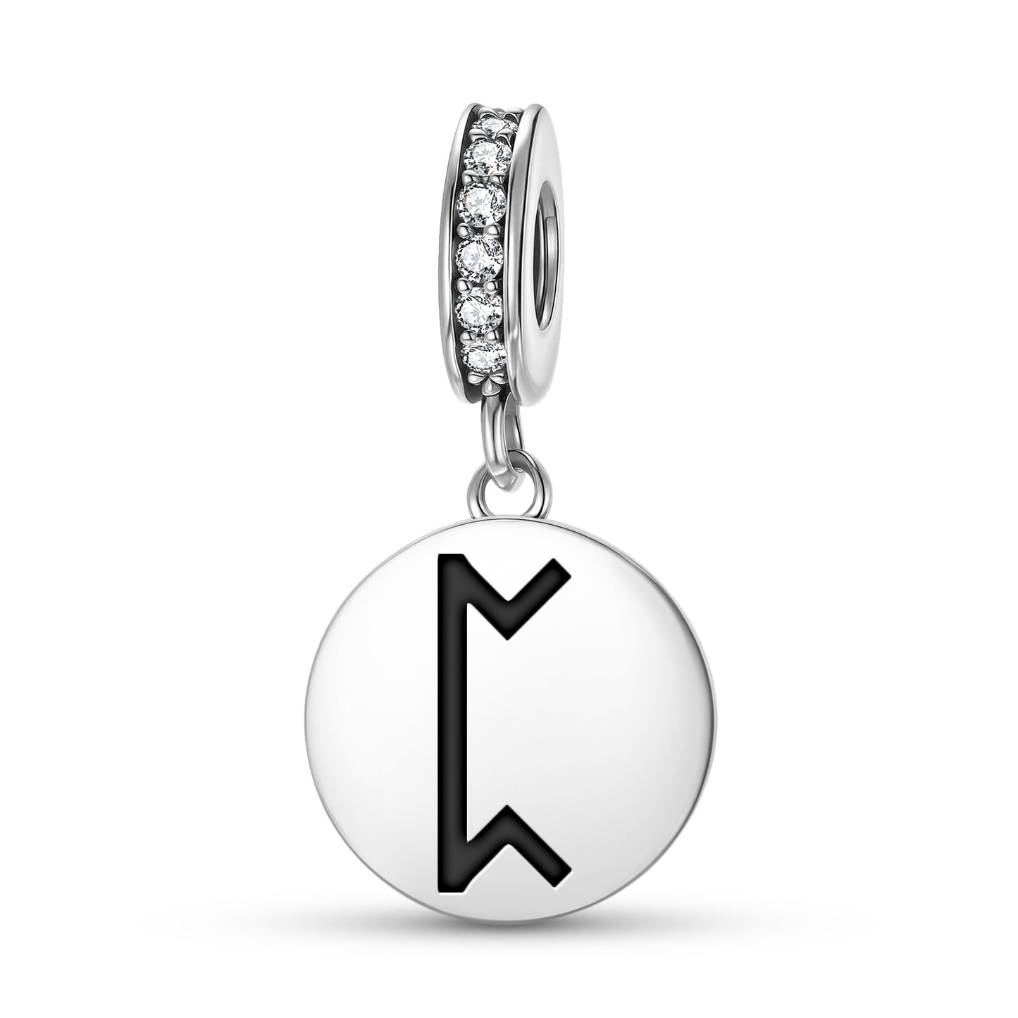 Pertho Norse Runes Symbols Pendant Dangle Charm