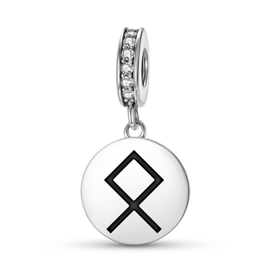 Othala Norse Runes Symbols Pendant Dangle Charm