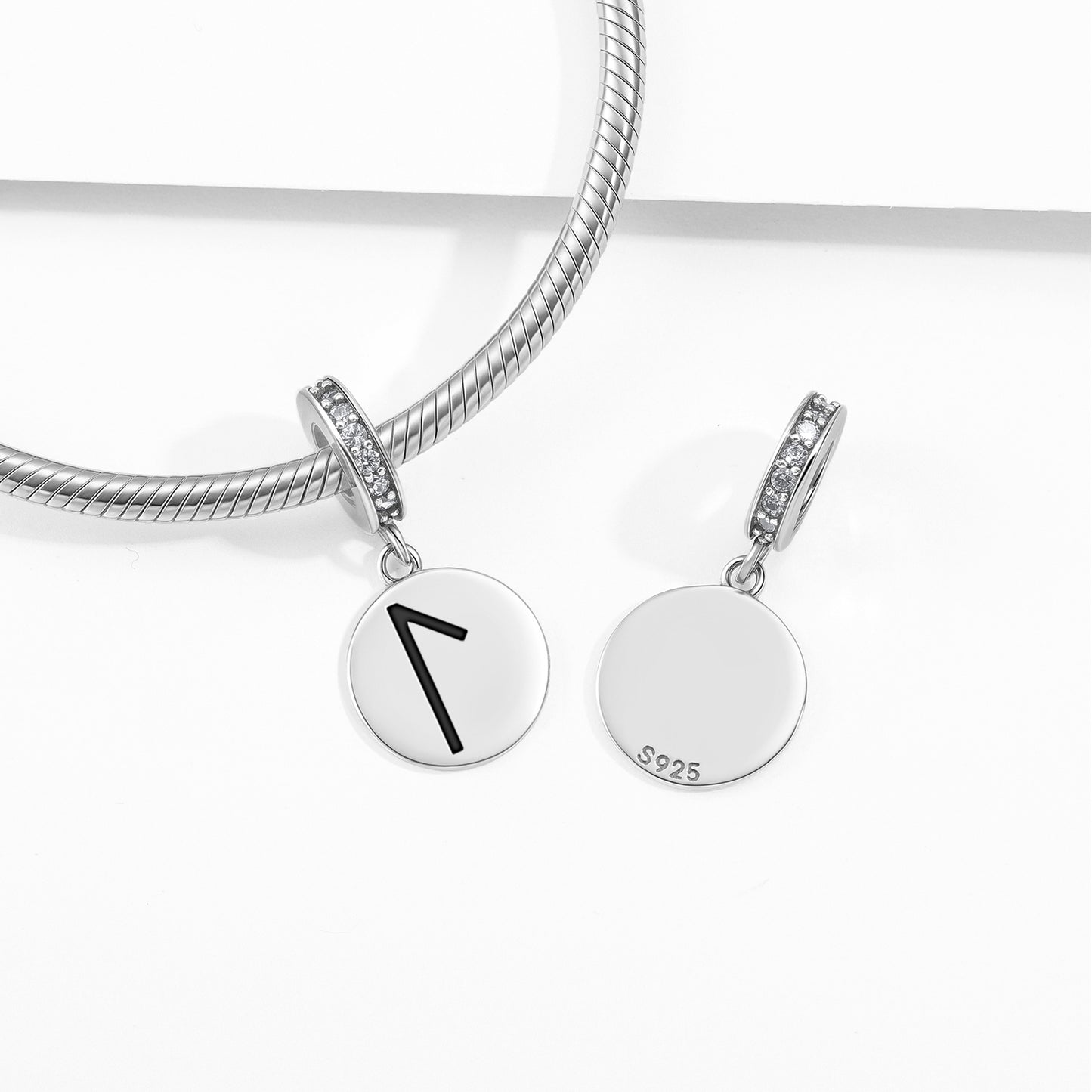 Laguz Norse Runes Symbols Pendant Dangle Charm