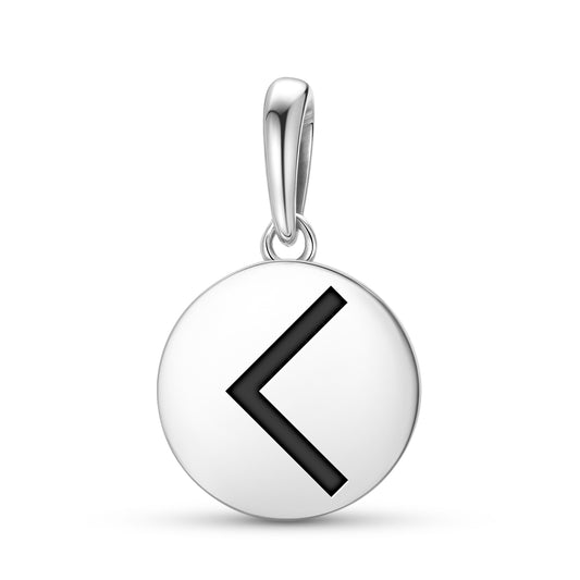 Kaunan Norse Runes Symbols Pendant Dangle Charm