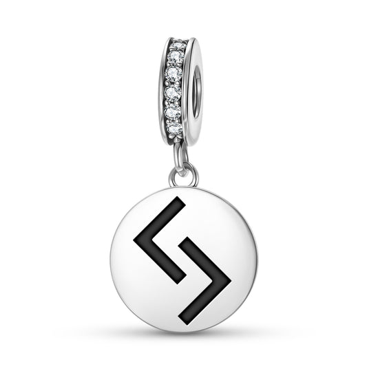 Jera Norse Runes Symbols Pendant Dangle Charm