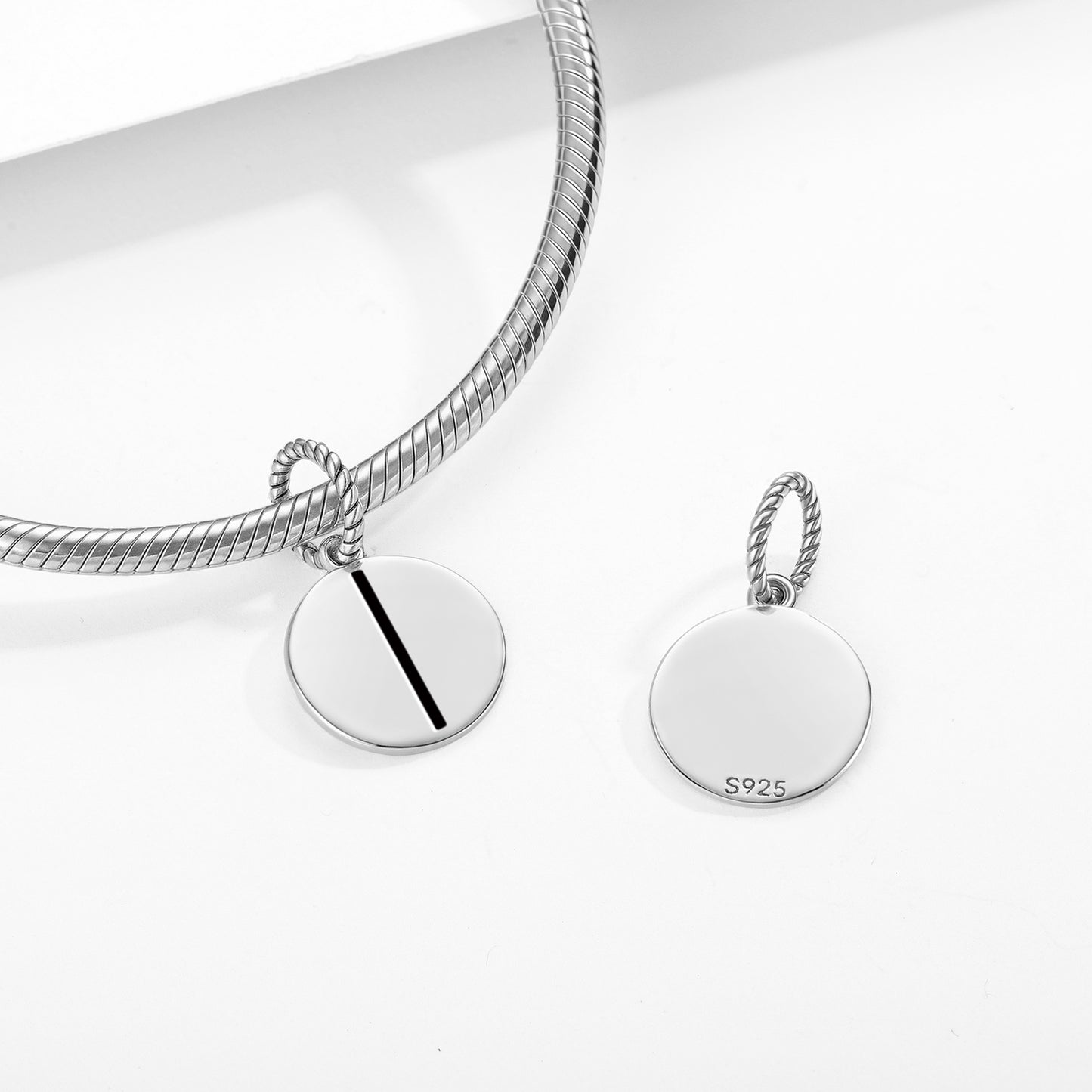 Isa Norse Runes Symbols Pendant Dangle Charm