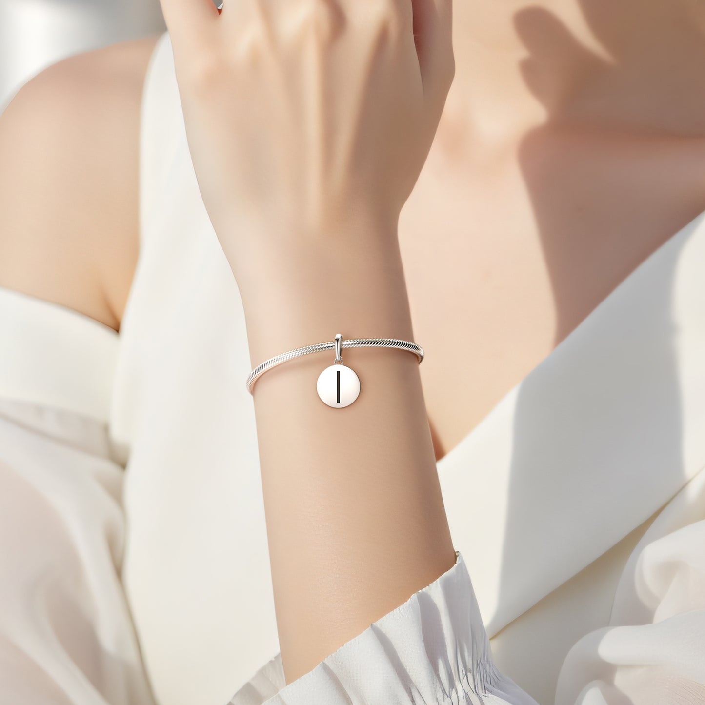 Isa Norse Runes Symbols Pendant Dangle Charm