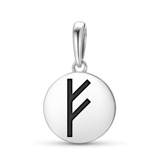 Fehu Norse Runes Symbols Pendant Dangle Charm