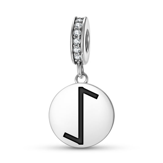 Eiwaz Norse Runes Symbols Pendant Dangle Charm