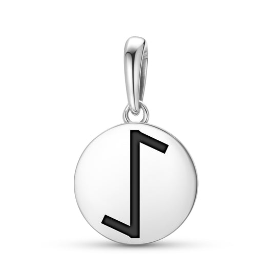 Eiwaz Norse Runes Symbols Pendant Dangle Charm