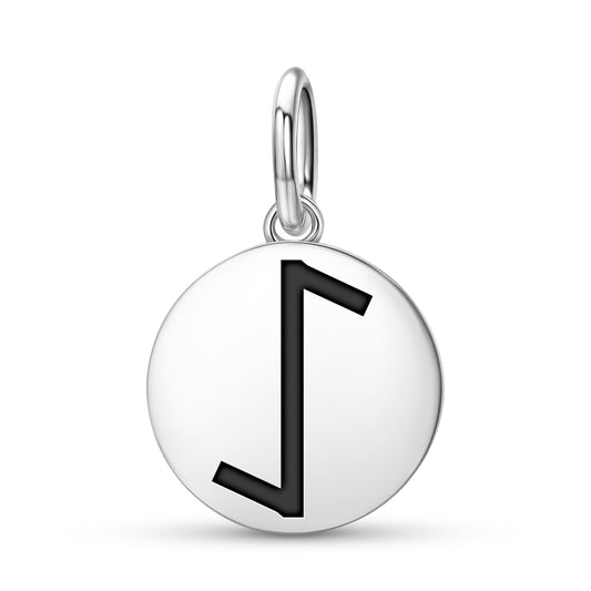 Eiwaz Norse Runes Symbols Pendant Dangle Charm