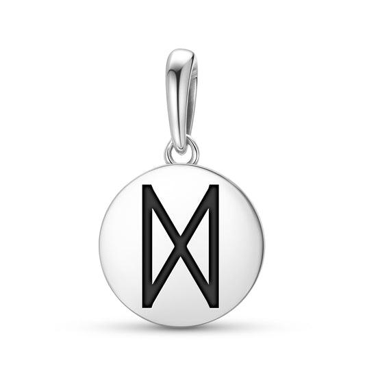 Dagaz Norse Runes Symbols Pendant Dangle Charm