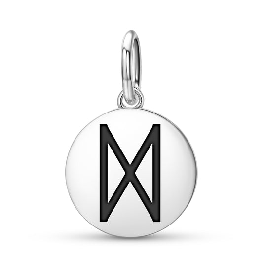 Dagaz Norse Runes Symbols Pendant Dangle Charm