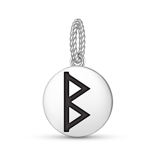 Berkanan Norse Runes Symbols Pendant Dangle Charm