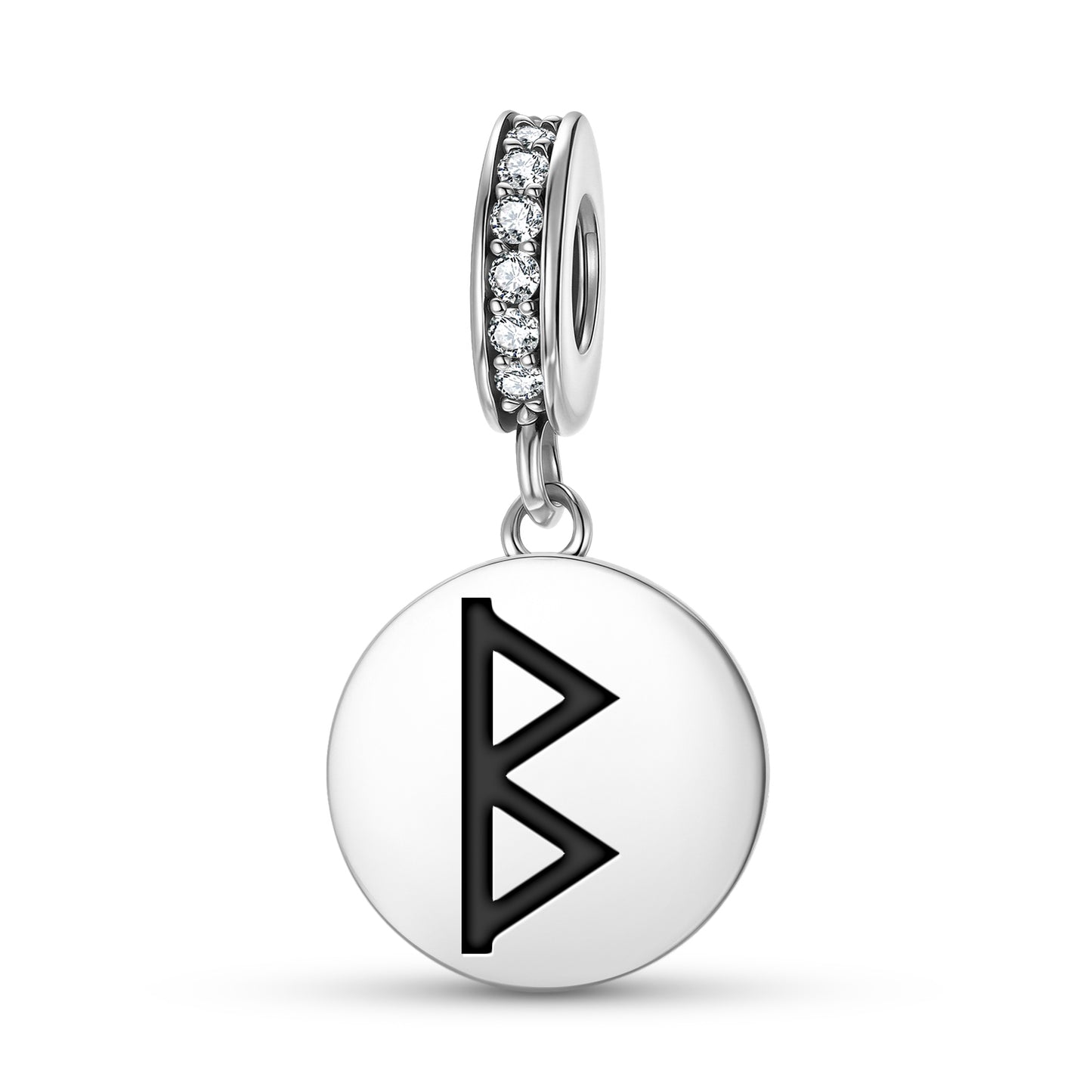 Berkanan Norse Runes Symbols Pendant Dangle Charm