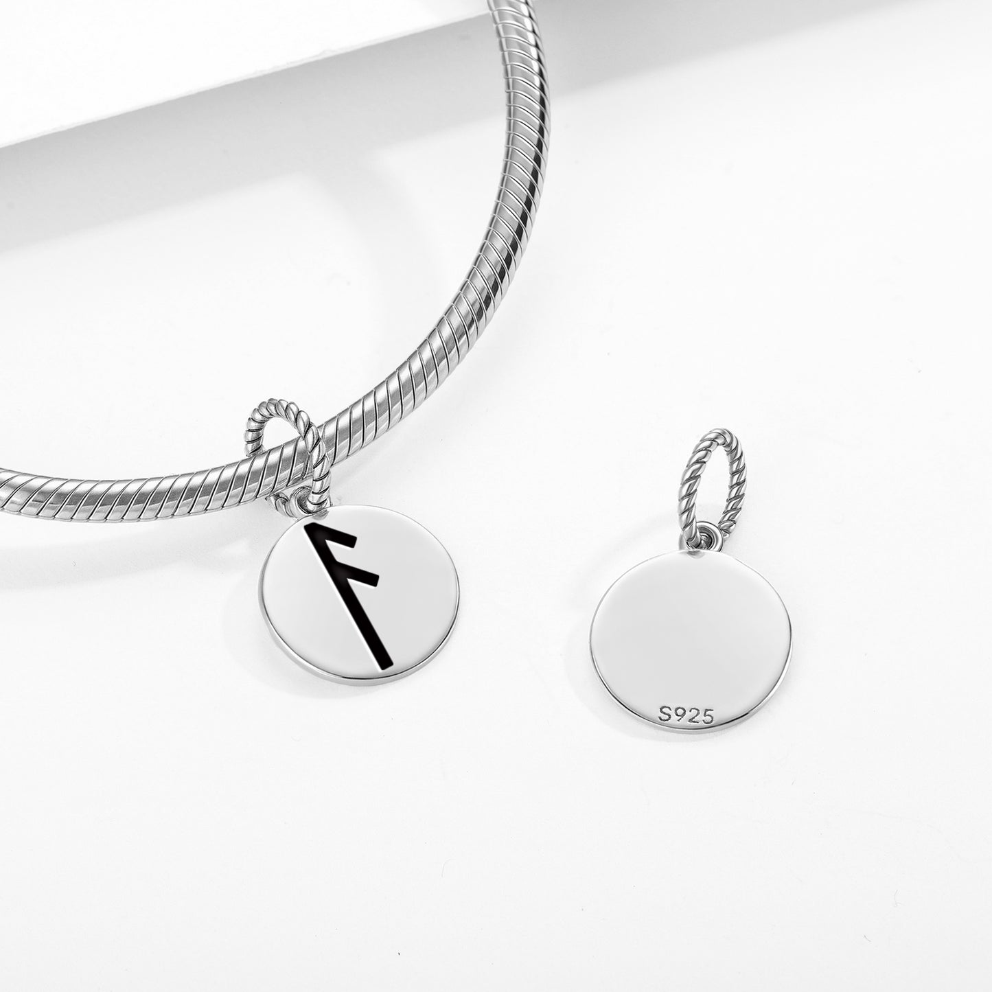 Ansuz Norse Runes Symbols Pendant Dangle Charm