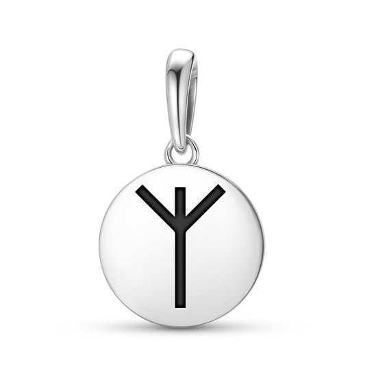 Algiz Norse Runes Symbols Pendant Dangle Charm