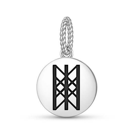 Web of wyrd Norse Symbols Pendant Dangle Charm