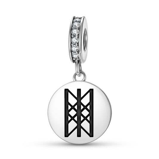 Web of wyrd Norse Symbols Pendant Dangle Charm