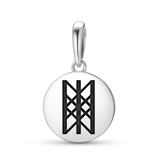 Web of wyrd Norse Symbols Pendant Dangle Charm