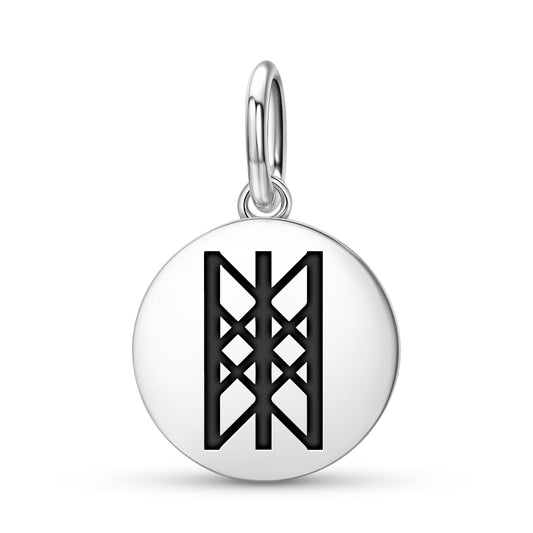 Web of wyrd Norse Symbols Pendant Dangle Charm