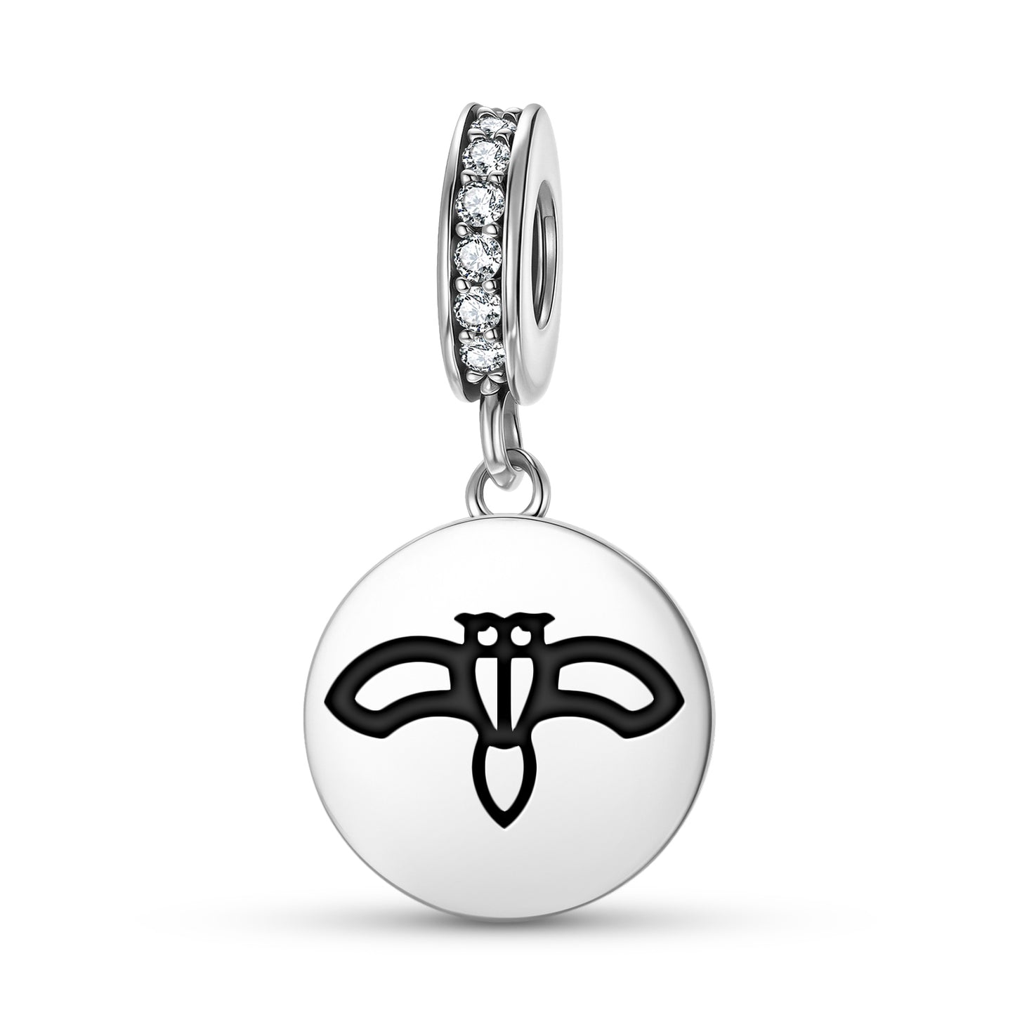 Huginn and Muninn Norse Symbols Pendant Dangle Charm