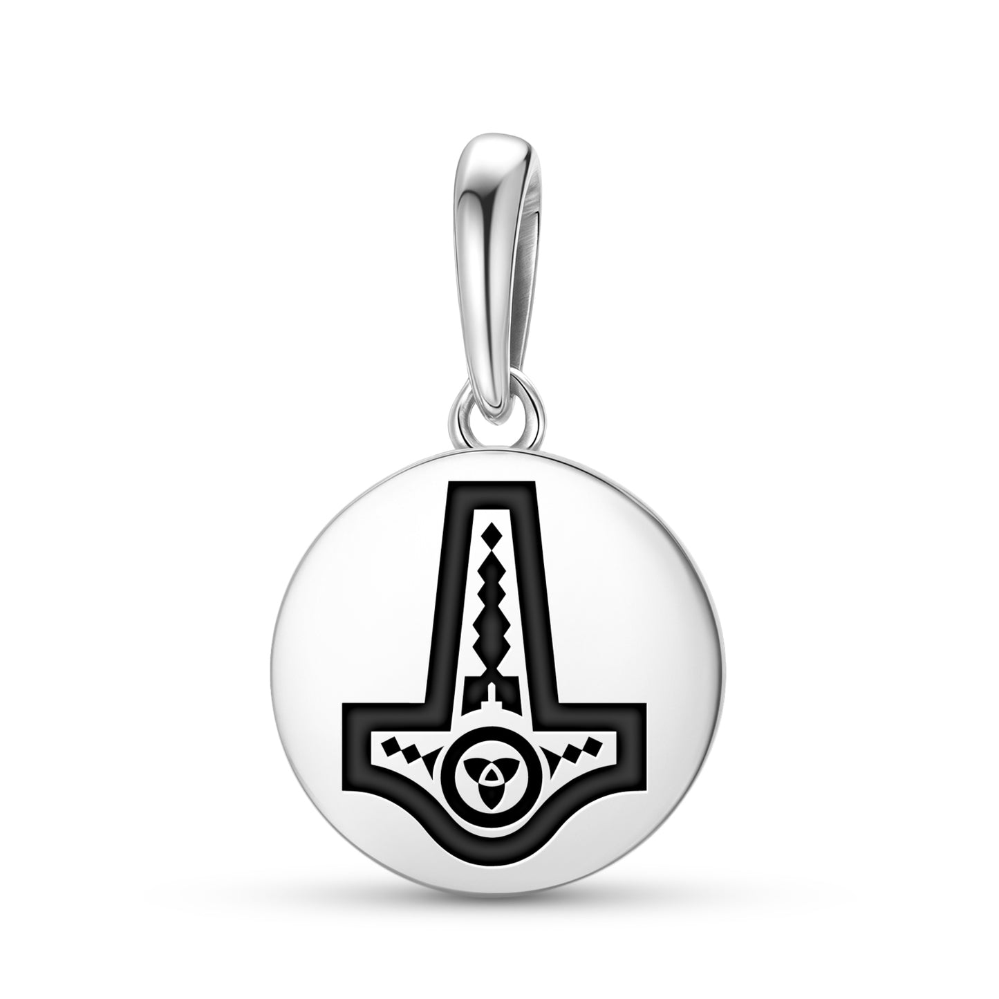 Mjolnir Norse Symbols Pendant Dangle Charm