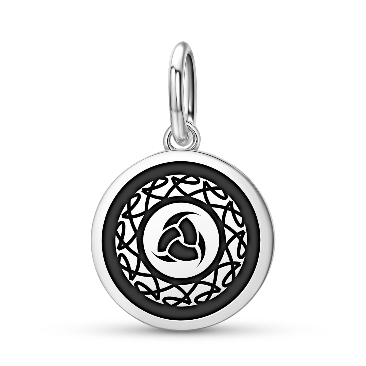 Triple horn of Odin Norse Symbols Pendant Dangle Charm