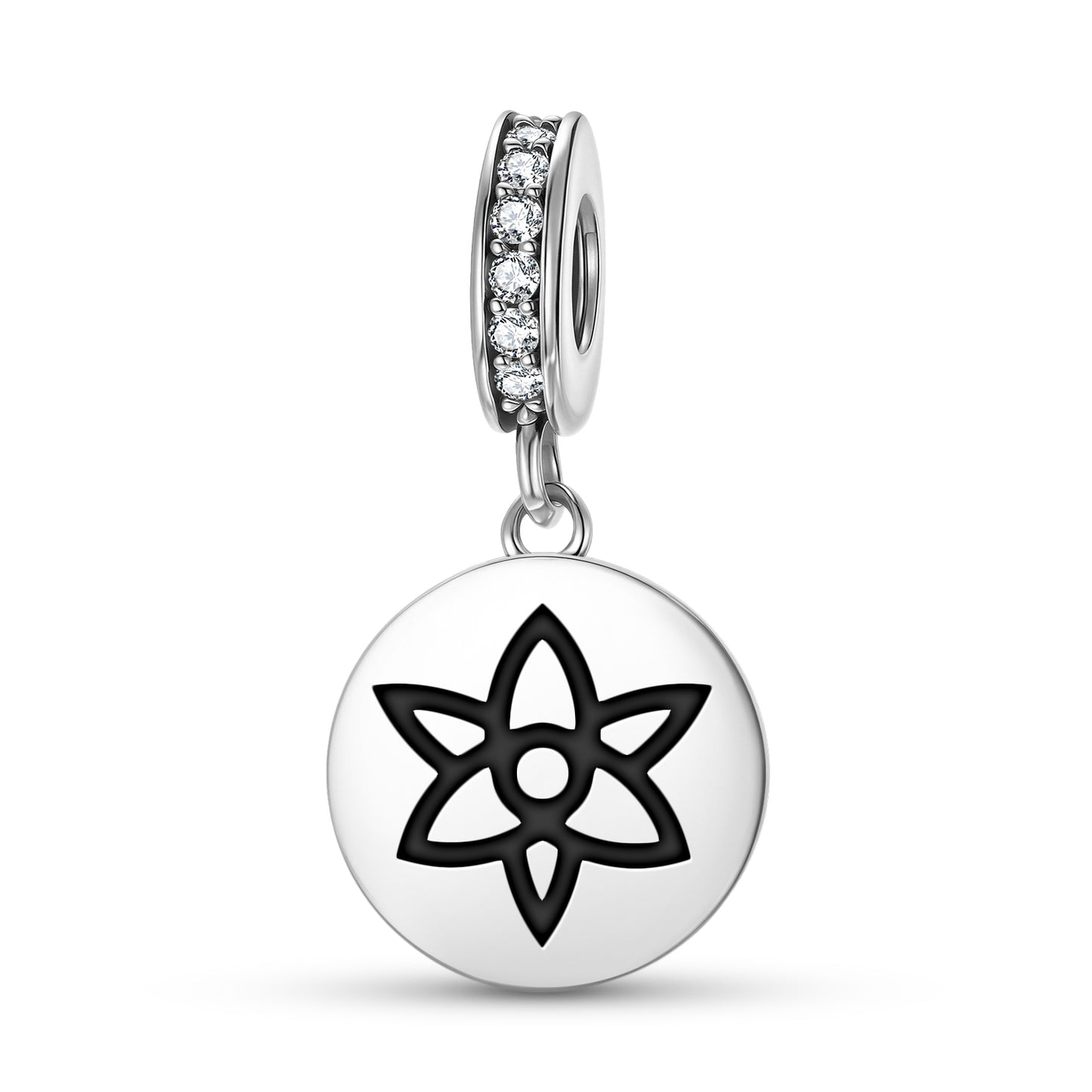 The Lily Sacred Geometry Symbols Pendant Dangle Charm
