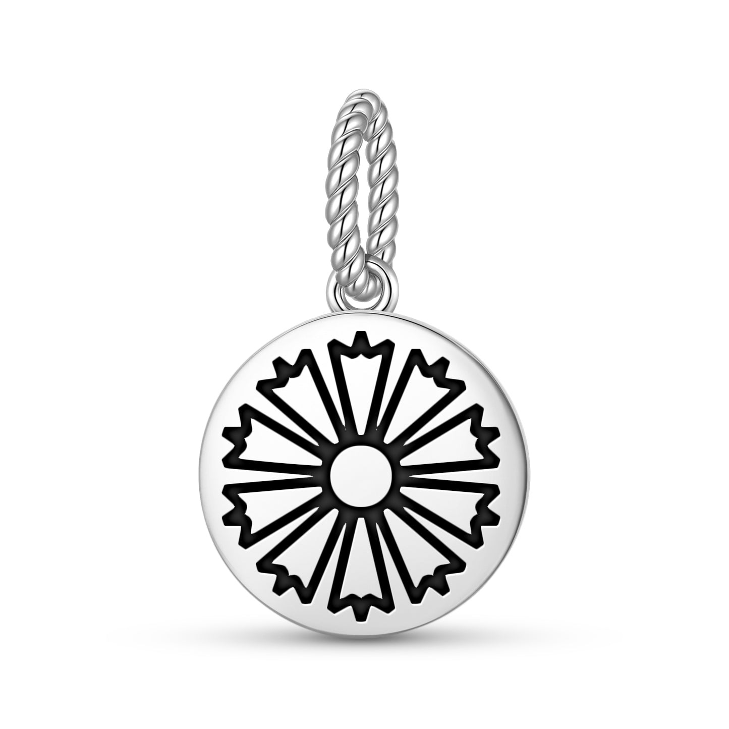 The Daisy Sacred Geometry Symbols Pendant Dangle Charm