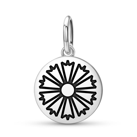 The Daisy Sacred Geometry Symbols Pendant Dangle Charm