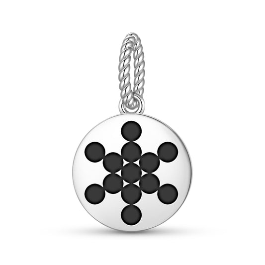 Fruit of Life Sacred Geometry Symbols Pendant Dangle Charm