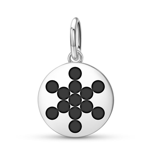 Fruit of Life Sacred Geometry Symbols Pendant Dangle Charm