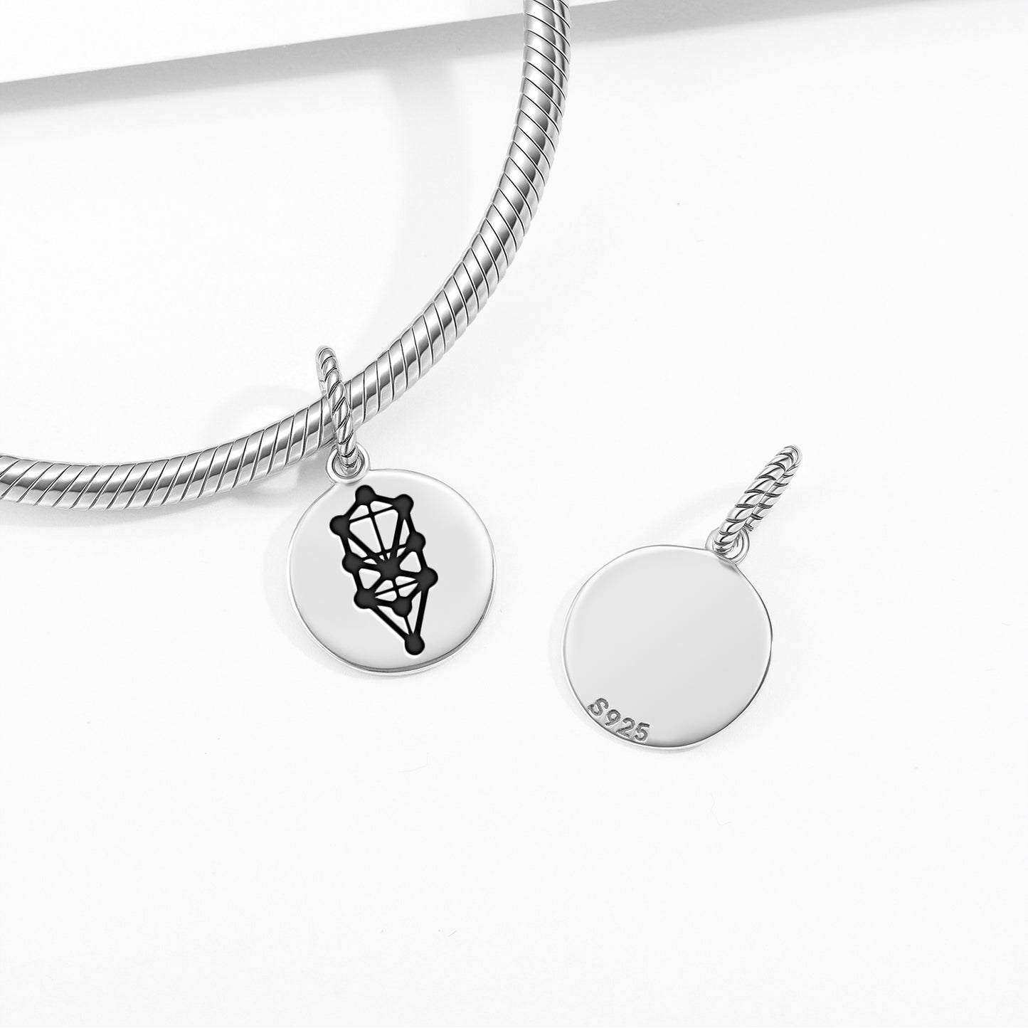 Tree of Life – Sephiroth Sacred Geometry Symbols Pendant Dangle Charm