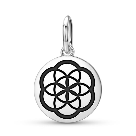 Seed of Life Sacred Geometry Symbols Pendant Dangle Charm