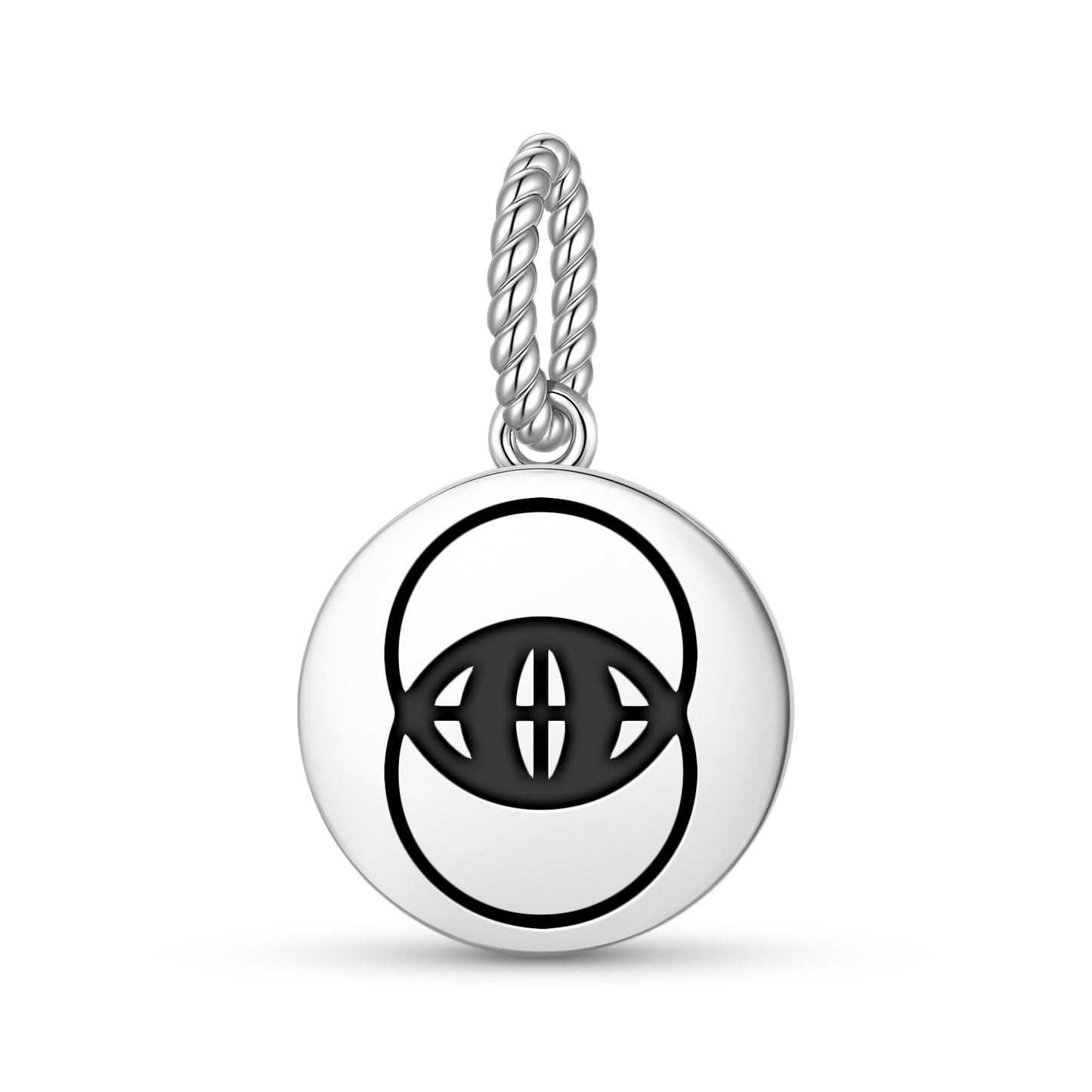 Vescica Piscis Sacred Geometry Symbols Pendant Dangle Charm