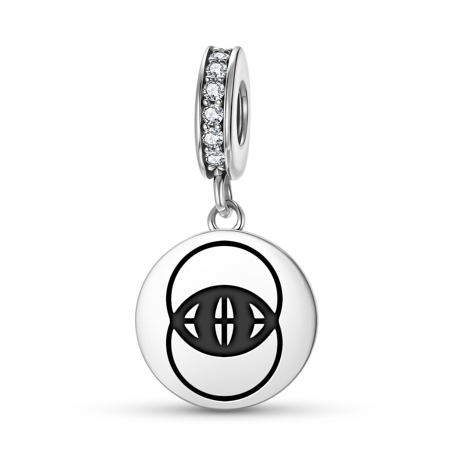 Vescica Piscis Sacred Geometry Symbols Pendant Dangle Charm