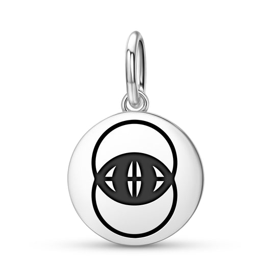Vescica Piscis Sacred Geometry Symbols Pendant Dangle Charm