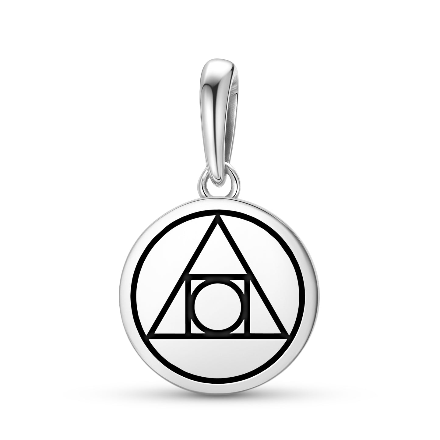 Philosopher's Stone Symbol  Pendant Dangle Charm