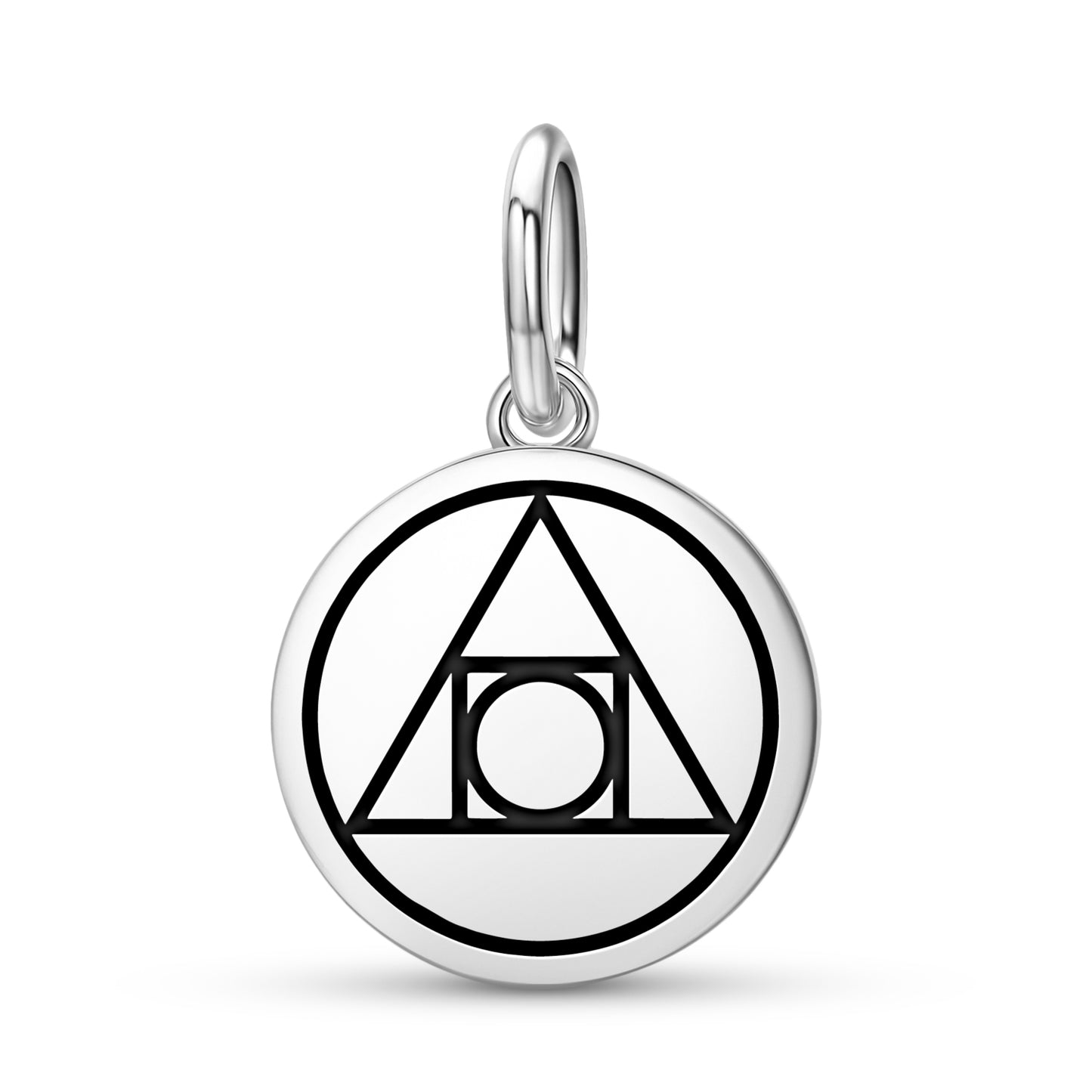 Philosopher's Stone Symbol  Pendant Dangle Charm